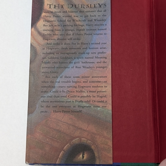 Harry Potter and the Chamber of Secrets by J.K. Rowling, First American Edition - Picture 2 of 10
